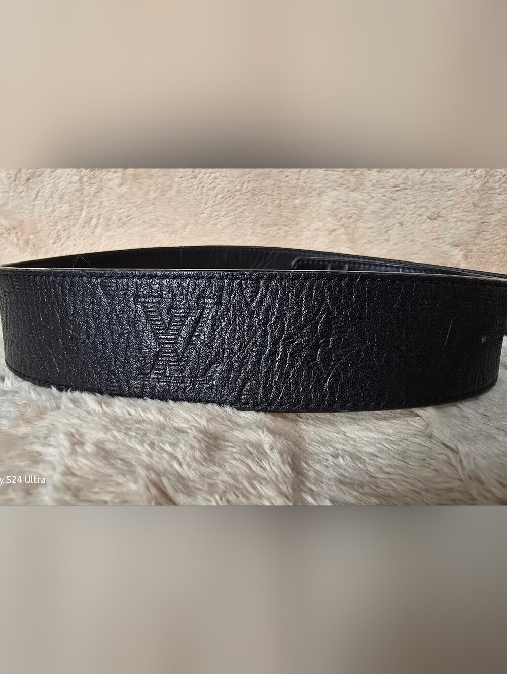 Louis Vuitton LV Shadow 40mm 90/36 Reversible Belt Black - Picture 14 of 14